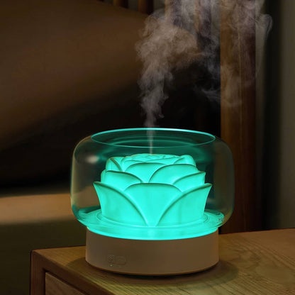 Humidificador 500 ml (16.9 oz) Flor Blanco